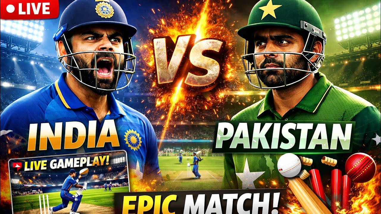 LIVE | Real Cricket 24 | India vs Pakistan 🔥 | Hindi Commentary | GAMER_X11H is live!