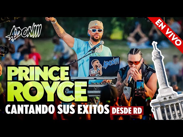 PRINCE ROYCE CANTANDO SUS EXITOS EN VIVO 🎤 CON DJ ADONI / BACHATA MIX class=