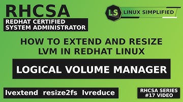 RHCSA | LVM - Extend and reduce size in Redhat Linux | Tamil