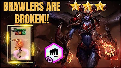 Turned Shyvana Elderwood W/ 8 Brawlers | TFT SET 4.5 | Teamfight Tactics Festival of Beasts |