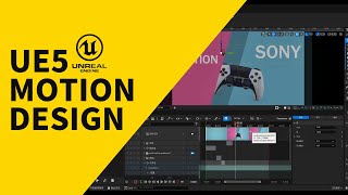 UE5 Motion Design Tutorial 08 2D graphic design | 2D图形设计 | Unreal Engine 5 Tutorial