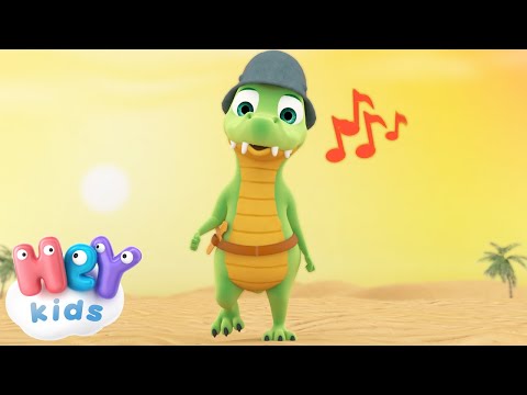 Bir Gün Bir Timsah 🐊 Çoçuk Şarkıları - HeyKids