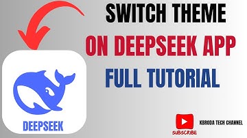 How to Switch Theme on DeepSeek App - Dark Mode & Light Mode Guide!