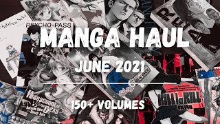 MASSIVE JUNE MANGA HAUL | 150  VOLUMES