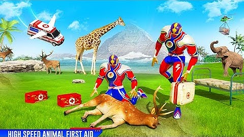 Grand Speed Hero Police Robot: Rescue Mission Roadster Inc - 3D Games Action & Simulation Gameplay 2