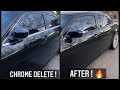 How to do chrome delete on window trim | Chrysler 300 srt8 !