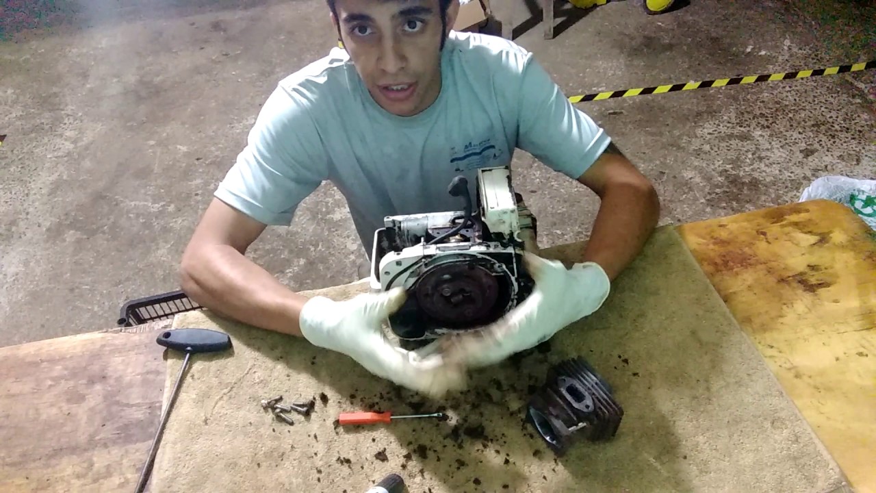 Matheus máquinas e motores: Roçadeira Stihl FS 160 - YouTube