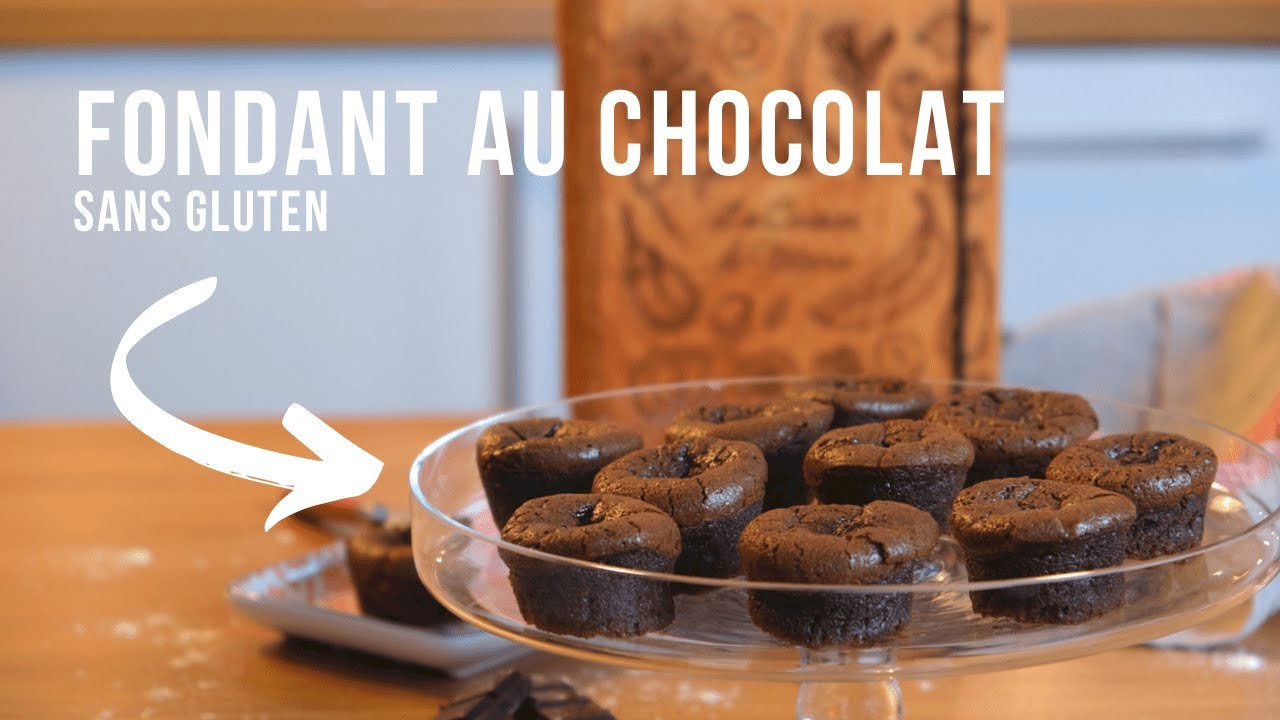 Fondant au chocolat SANS GLUTEN