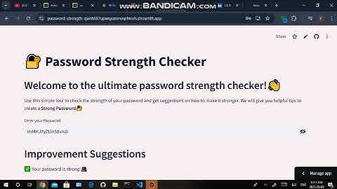 Password Strength Checker 🔥