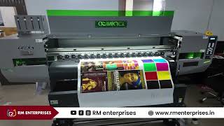 OCINKJET AJ-1602 Eco Solvent Printer Review &amp; Demo | Dual Epson I3200-E1