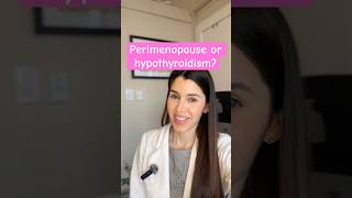 perimenopause or hypothyroidism symptoms? #perimenopause #hypothyroid