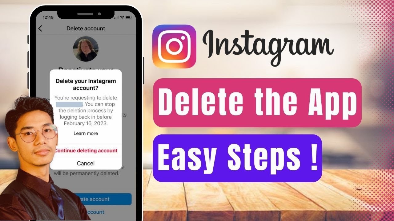 how-to-delete-instagram-app-youtube