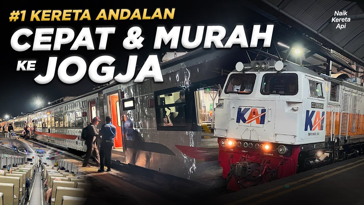 TIKET LEBIH MURAH TAPI LEBIH CEPAT⁉️ Naik KA Mutiara Selatan 2025 Surabaya - Jogja