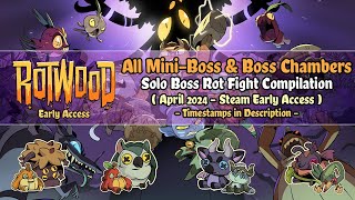 Rotwood Early Access - All Mini-Boss & Boss Chambers (Solo Boss Rot Fight Compilation) [April 2024]