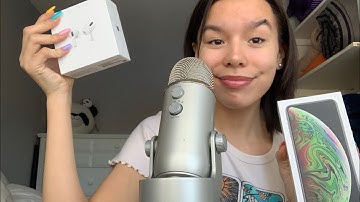 ASMR tapping on apple boxes:)❤️🐸