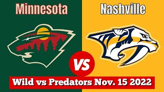 Minnesota Wild vs Nashville Predators | Live NHL Play by Play & Chat screenshot 5