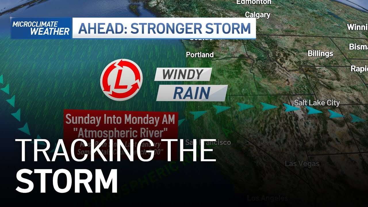 Bay Area Bracing for Atmospheric River This Weekend - YouTube