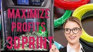 Maximize profits on every 3D print - the "why" of profit per print hour