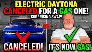 Dodge Ending EV Daytona Changing To GAS 