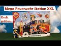 Unboxing 19 Simba 109251059 Feuerwehrmann Sam Mega Feuerwehrstation XXL