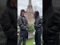 Rema having a conversation with fashion icon Rick Owens after the Rick Owens FW26 show in Paris ?...