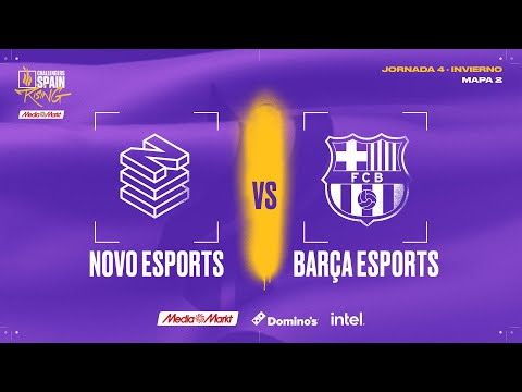 NOVO Esports VS Barça - MAPA 2 - JORNADA 4 - CHALLENGERS SPAIN: RISING MEDIAMARKT SPLIT 1 2025