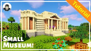 How to Make a Small Museum in Minecraft Tutorial