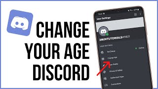 How to Change Age on Discord Mobile 2022 | Change Birthday Discord | Android & iOS