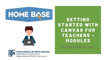 Getting Started with Canvas for Teachers  Modules, Course Navigation, and Discussions