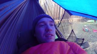Hammock Bliss Sky Tent 2 Rain Test