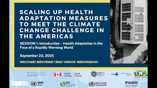 Session 1: Introduction – Health Adaptation in the Face of a Rapidly Warming World (Portuguese)