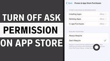 How to Turn Off Ask Permission on App Store 2024 (STEP BY STEP)