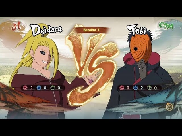 Deidara e Tobi - Naruto Shippuden