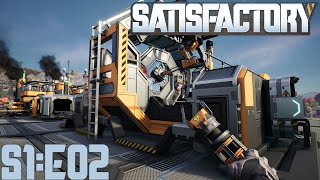 Satisfactory - Update 7 - Relaxing Longplay - The First Assembler - S1:E02 - No Commentary