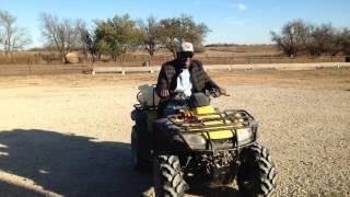 Simon on the farm
