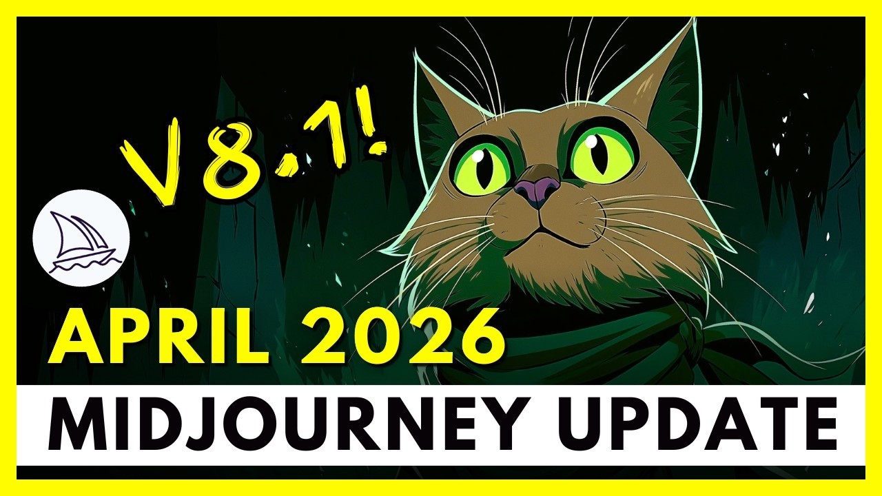 Midjourney Update | April 2026: V8.1 is GREAT! Better Aesthetics, HD Mode & What's Next