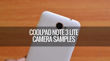 Coolpad Note 3 Lite Camera Samples