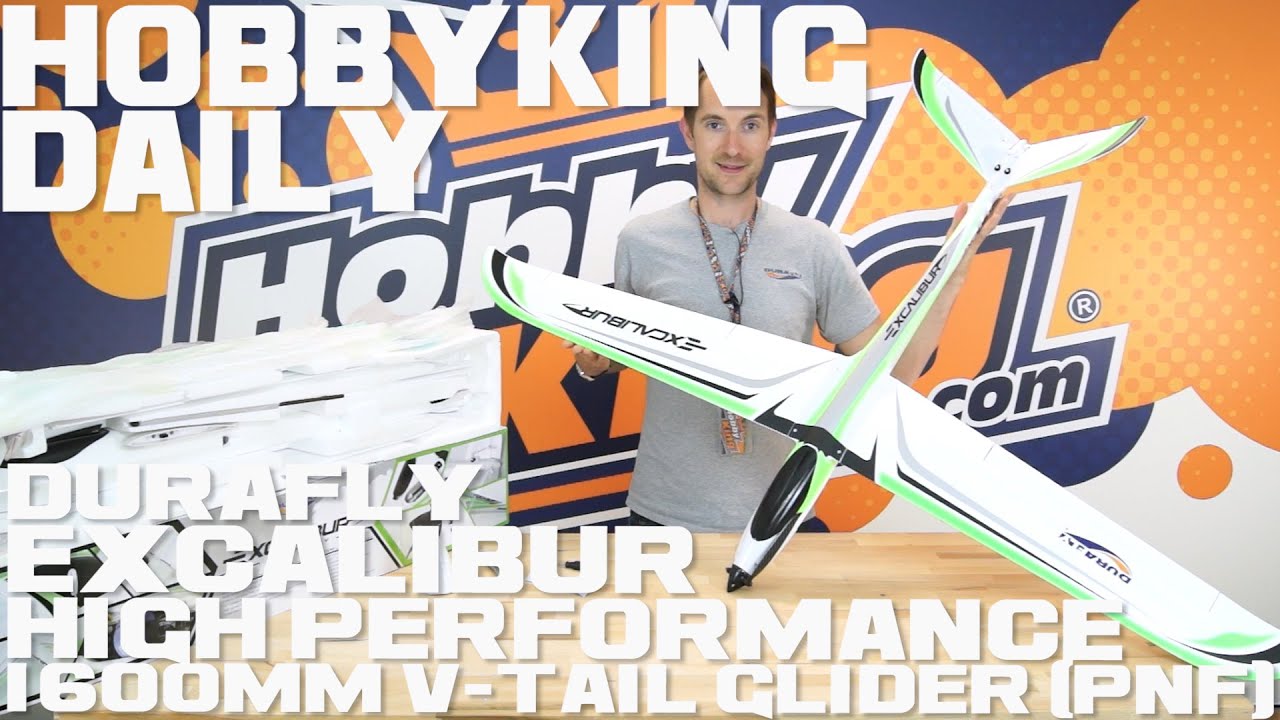 PNF 63 V-Tail Glider RC Durafly Excalibur High Performance 1600mm