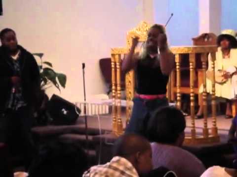 Girl Singing In Church