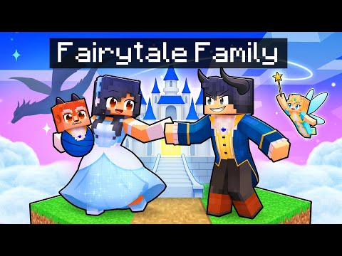 Having A FAIRYTALE FAMILY In Minecraft