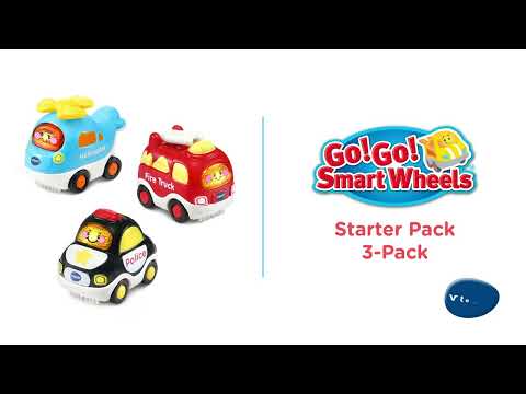 VTech® Go! Go! Smart Wheels Starter Pack (Fire Truck, Police Car and Helicopter) | VTech Canada