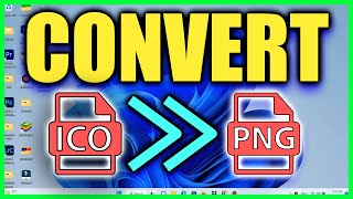 How to Convert png to ico without losing quality | No Software | screenshot 3