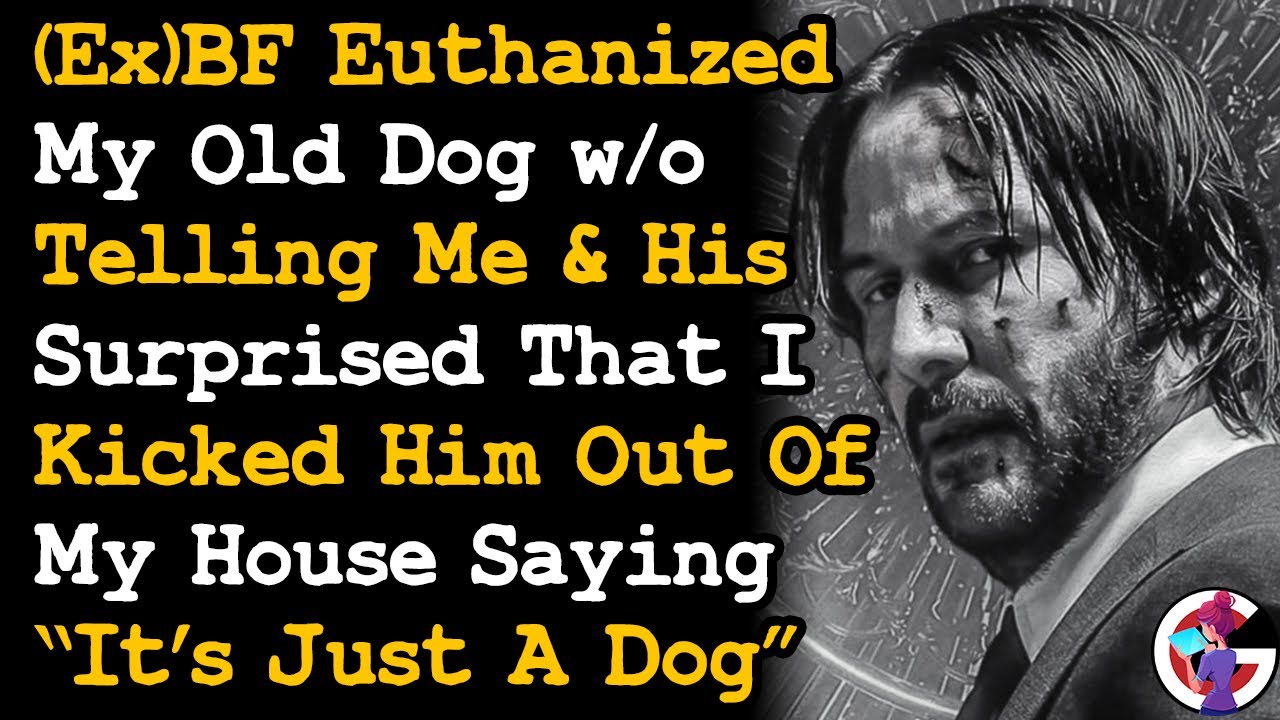 Kicked (Ex) BF Out For Euthanizing My Old Dog w/o Telling Me & He Just Says 