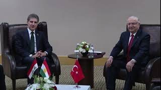 Bakan Yaşar Güler, Antalya Diplomasi Forumunda Ikby Başkanı Neçirvan Barzani Ile Görüştü
