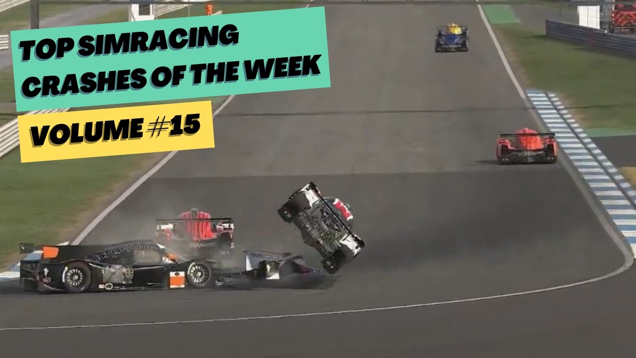 Top SimRacing Crashes Of The Week Volume #15 - YouTube