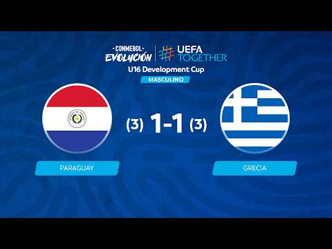 PARAGUAY vs. GRECIA | HIGHLIGHTS | UEFA CONMEBOL DEVELOPMENT CUP MASCULINA — football highlights