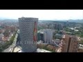 Tirana center by 4k drone albania