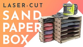 $20 Sandpaper Storage Solution—Woodworking Tips and Tricks 