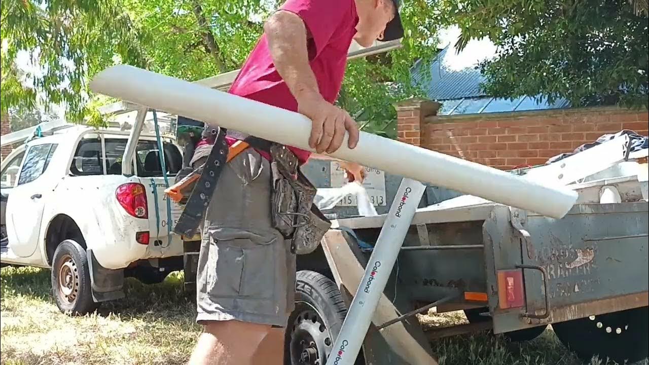 How to make and install a round downpipe YouTube