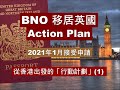 BNO移居英國 Action Plan 行動計劃(1)由即日開始到2021年1月，你要準備D乜嘢？最少要準備幾多錢？英國生活費大概點預算？點樣搵屋、搵工？